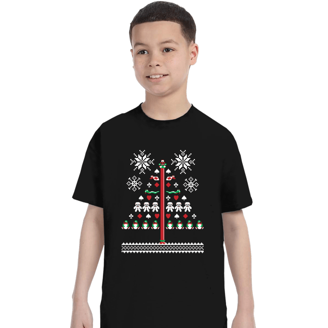 Shirts T-Shirts, Youth / XS / Black Operation Christmas Cod