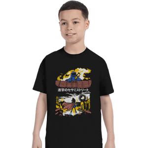 Secret_Shirts T-Shirts, Youth / XS / Black Attack On Sesame Street