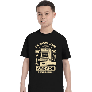 Shirts T-Shirts, Youth / XS / Black Arcade Gamers