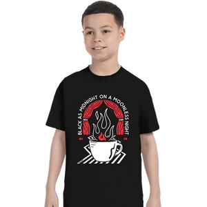 Secret_Shirts T-Shirts, Youth / XS / Black Moonless Night