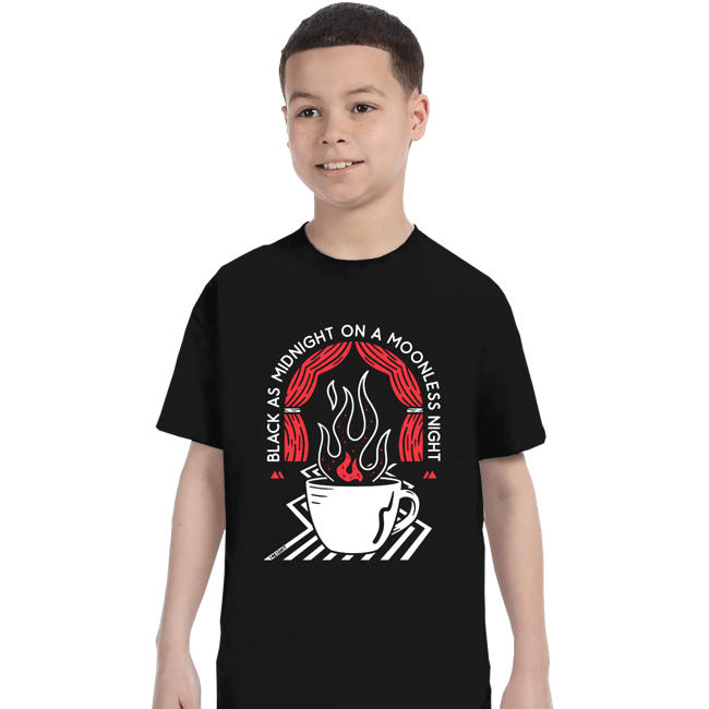 Secret_Shirts T-Shirts, Youth / XS / Black Moonless Night