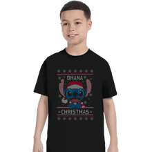 Load image into Gallery viewer, Shirts T-Shirts, Youth / XL / Black Ohana Christmas
