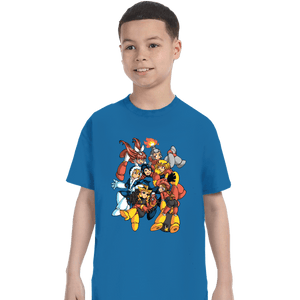 Daily_Deal_Shirts T-Shirts, Youth / XS / Sapphire Robot Masters