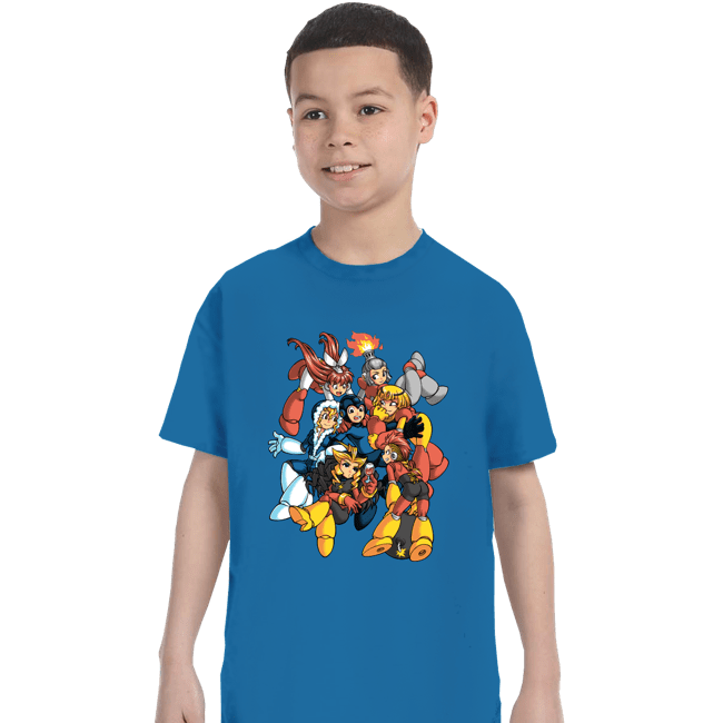 Daily_Deal_Shirts T-Shirts, Youth / XS / Sapphire Robot Masters