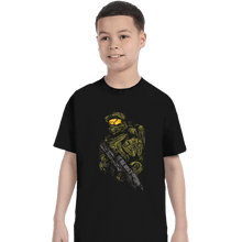 Load image into Gallery viewer, Shirts T-Shirts, Youth / XS / Black Master Chief
