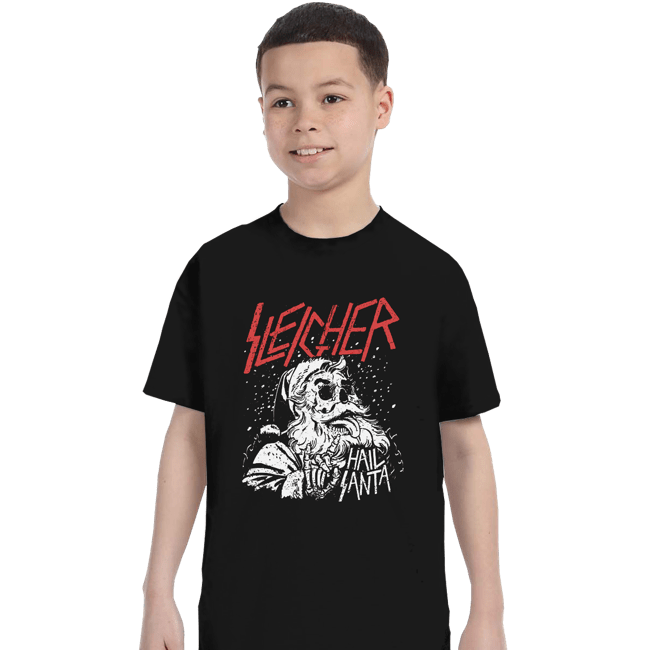 Secret_Shirts T-Shirts, Youth / XS / Black The Sleigher