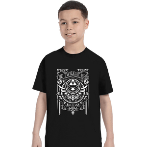 Shirts T-Shirts, Youth / XS / Black The Twilight Hero Banner