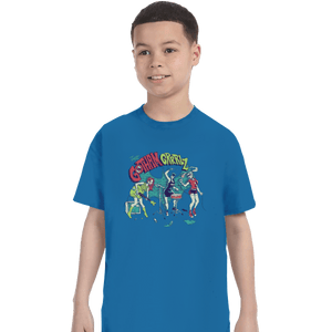 Shirts T-Shirts, Youth / XS / Sapphire Gotham Grrrlz
