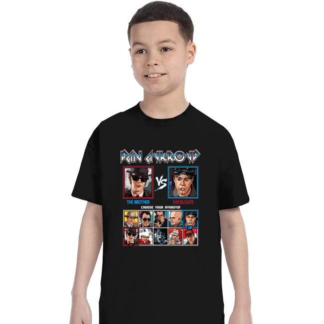 Daily_Deal_Shirts T-Shirts, Youth / XS / Black Dan Aykroyd Fighter
