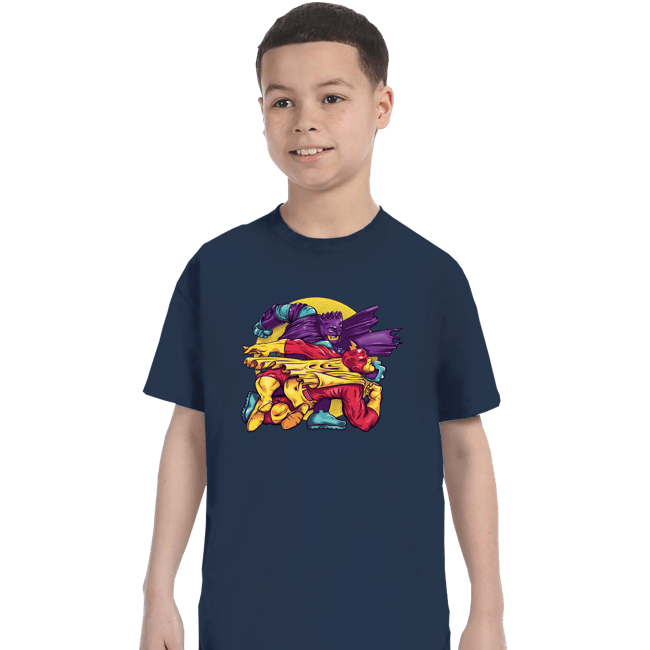 Daily_Deal_Shirts T-Shirts, Youth / XS / Navy The Bart Knight