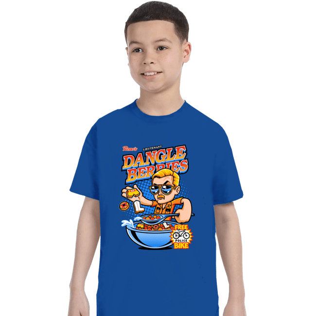 Daily_Deal_Shirts T-Shirts, Youth / XS / Royal Blue Dangle Berries