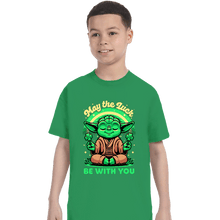 Load image into Gallery viewer, Secret_Shirts T-Shirts, Youth / XS / Irish Green Luck Be With You
