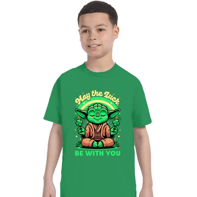 Secret_Shirts T-Shirts, Youth / XS / Irish Green Luck Be With You