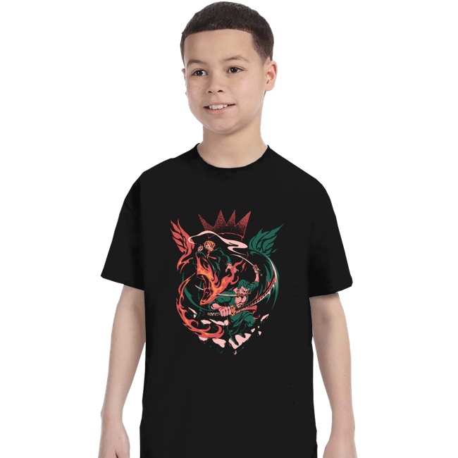 Daily_Deal_Shirts T-Shirts, Youth / XS / Black The Wings Of The King