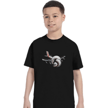 Load image into Gallery viewer, Secret_Shirts T-Shirts, Youth / XS / Black Airplane!
