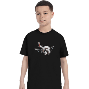 Secret_Shirts T-Shirts, Youth / XS / Black Airplane!