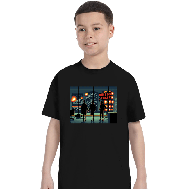 Secret_Shirts T-Shirts, Youth / XS / Black Chaotic Ending!