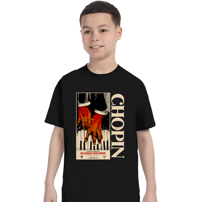 Shirts T-Shirts, Youth / XS / Black Chopin World Tour