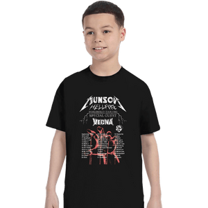 Shirts T-Shirts, Youth / XS / Black Munson World Tour