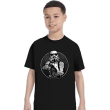 Load image into Gallery viewer, Shirts T-Shirts, Youth / XS / Black Retro Trooper
