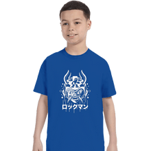 Load image into Gallery viewer, Shirts T-Shirts, Youth / XS / Royal Blue Blue Bomber Oni
