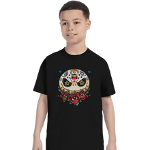 Load image into Gallery viewer, Shirts T-Shirts, Youth / XS / Black Jack Calavera
