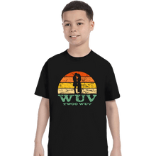 Load image into Gallery viewer, Secret_Shirts T-Shirts, Youth / XS / Black Vintage Wuv
