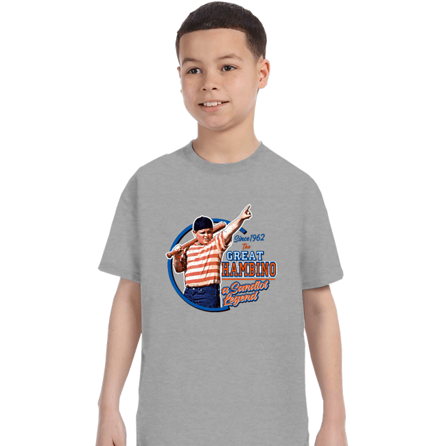 Shirts T-Shirts, Youth / XS / Sports Grey The Great Hambino