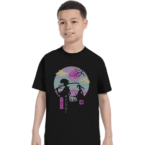 Shirts T-Shirts, Youth / XL / Black Samurai Chillhop