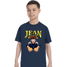 Load image into Gallery viewer, Daily_Deal_Shirts T-Shirts, Youth / XS / Navy Jean Grey 97
