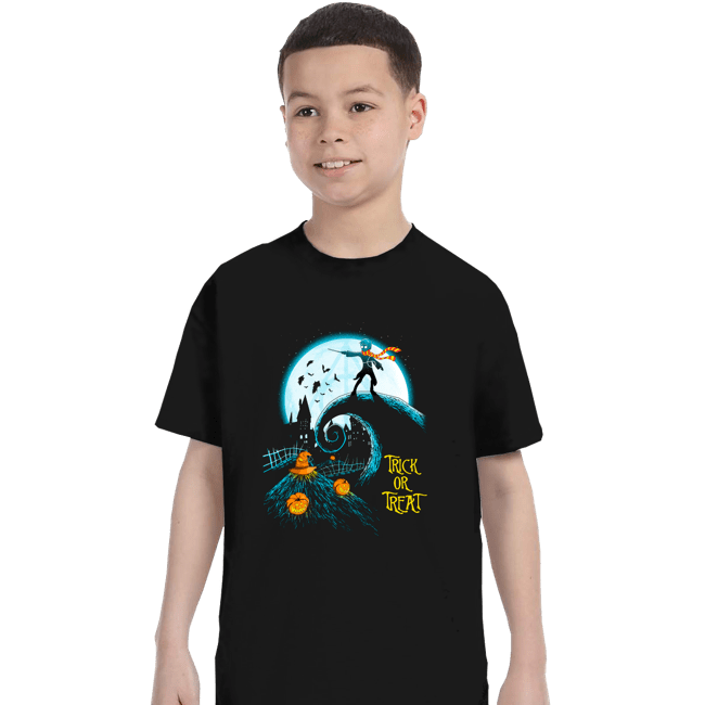Secret_Shirts T-Shirts, Youth / XS / Black Wizardry Night