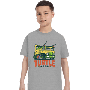 Shirts T-Shirts, Youth / XS / Sports Grey Turtle Club