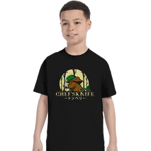 Load image into Gallery viewer, Shirts T-Shirts, Youth / XS / Black Chef&#39;s Knife
