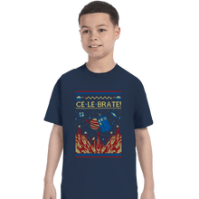 Load image into Gallery viewer, Shirts T-Shirts, Youth / XS / Navy Ce Le Brate
