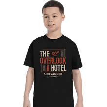 Load image into Gallery viewer, Shirts T-Shirts, Youth / XS / Black Sidewinder Colorado Hotel
