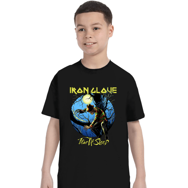 Daily_Deal_Shirts T-Shirts, Youth / XS / Black Iron Glove