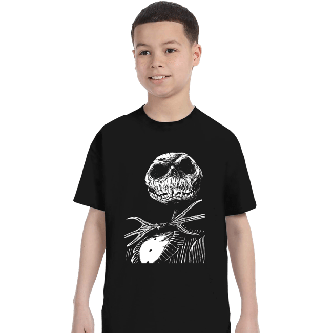 Shirts T-Shirts, Youth / XS / Black King Pumpkin