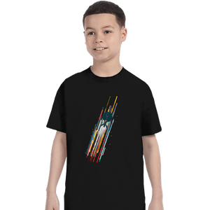 Daily_Deal_Shirts T-Shirts, Youth / XS / Black At Warp Speed