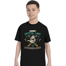 Load image into Gallery viewer, Daily_Deal_Shirts T-Shirts, Youth / XS / Black Camp Counselors
