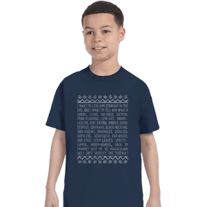 Shirts T-Shirts, Youth / XL / Navy Clark Tirade
