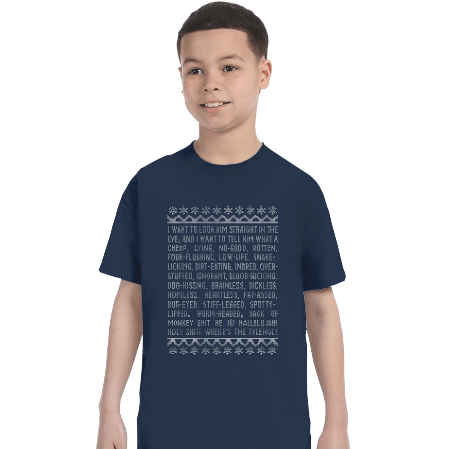 Shirts T-Shirts, Youth / XL / Navy Clark Tirade