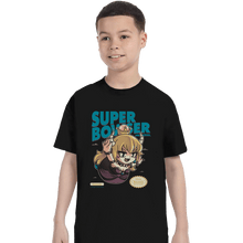 Load image into Gallery viewer, Shirts T-Shirts, Youth / XL / Black Super Bowsette
