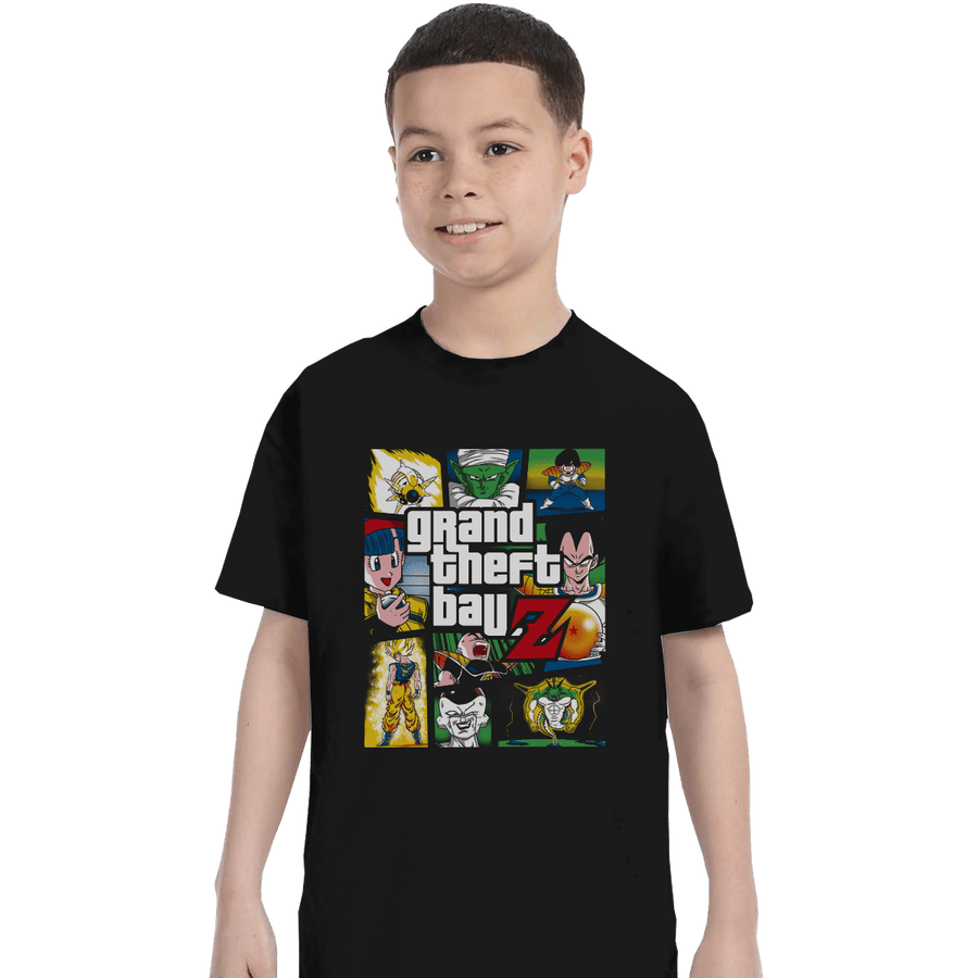 Shirts T-Shirts, Youth / XL / Black Grand Theft Ball Z