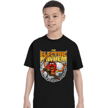 Load image into Gallery viewer, Daily_Deal_Shirts T-Shirts, Youth / XS / Black Electric Mayhem

