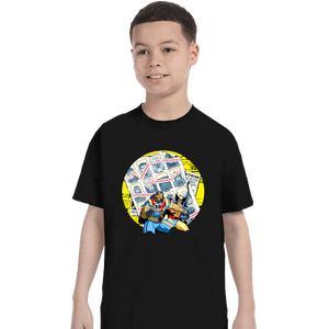 Daily_Deal_Shirts T-Shirts, Youth / XS / Black Future Past Animated