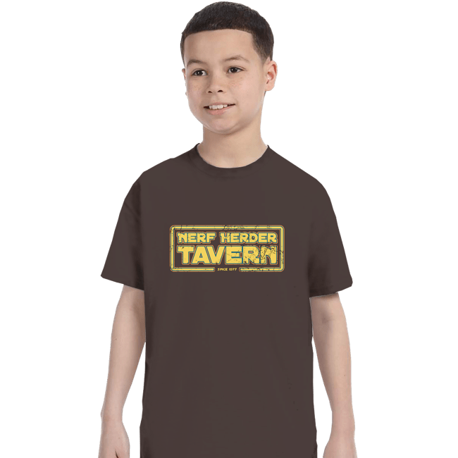 Secret_Shirts T-Shirts, Youth / XS / Dark Chocolate Nerf Herder Tavern!