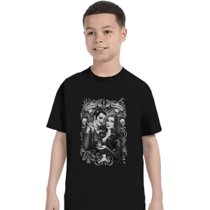 Shirts T-Shirts, Youth / XL / Black Cara Mia - Mon Cher