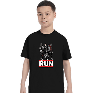 Secret_Shirts T-Shirts, Youth / XS / Black RUN!