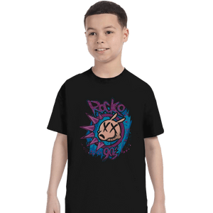 Shirts T-Shirts, Youth / XL / Black Rocko 90s