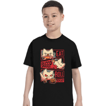 Load image into Gallery viewer, Daily_Deal_Shirts T-Shirts, Youth / XS / Black Roleplayer Routine
